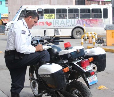 Al momento se han aplicado más de mil multas viales en Irapuato