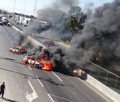 «Huachicoleros” bloquean trabajo de Marina en Villagrán