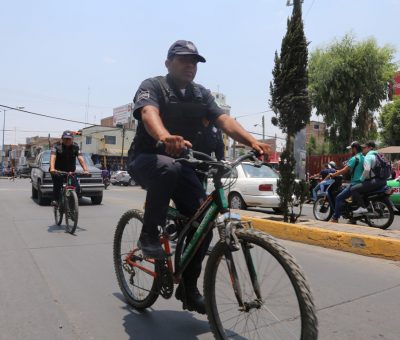 Fortalecen cuerpo de seguridad en Juventino Rosas