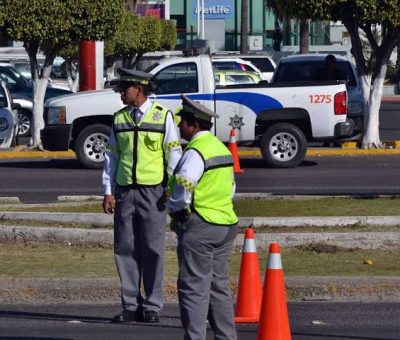 Apoyan cuerpos de seguridad en abastecimiento de Gasolina en Celaya