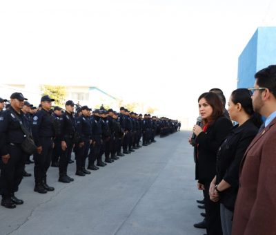 Policía auxiliar entran en funciones en Celaya