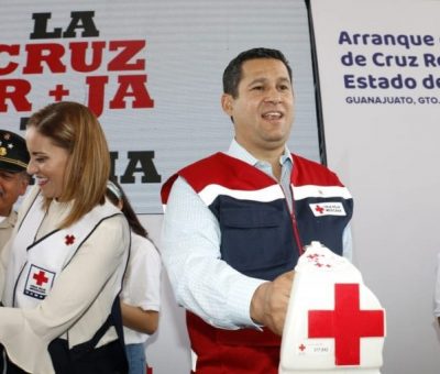Se suma Guanajuato a colecta anual de Cruz Roja