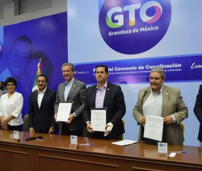 Refuerzan acciones a favor del Desarrollo Social de Guanajuato