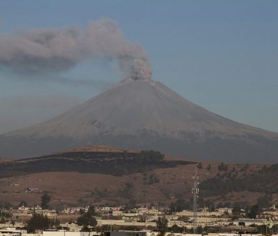 Actividad del Popocatépetl entra en Semáforo de Alerta Fase 3