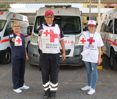 Arrancan colecta de Cruz Roja en Celaya