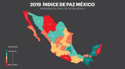 Seguridad mejora sólo en diez estados de la República Mexicana