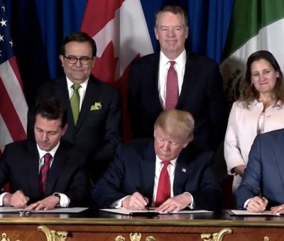 Tratado comercial México, EUA y Canadá eleva apuestas comerciales