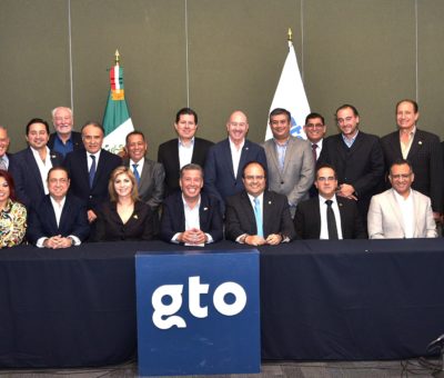Empresarios locales respaldan a gobernador de Guanajuato