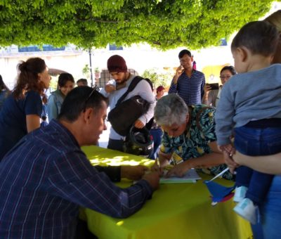 Inicia colecta de firmas para destituir a la presidenta municipal Elvira Paniagua