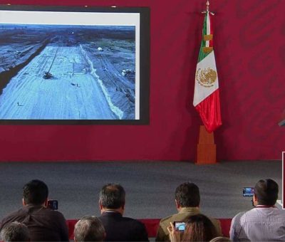 Presentan avances de Aeropuerto de Santa Lucía