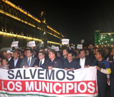 Alcaldes de todo México exigen ma AMLO mayores recursos