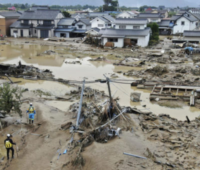 Se incrementa número de víctimas tras tifón Hagibis