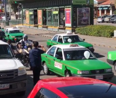 Más de tres mil taxistas “toman” la ciudad de León 
