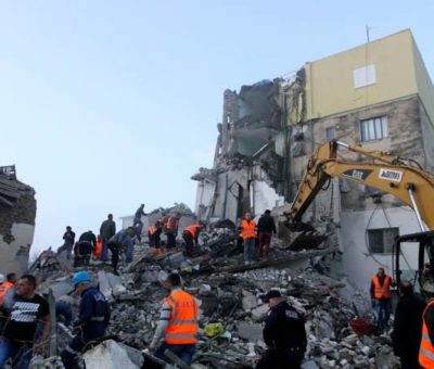 Fuerte sismo en Albania deja tres muertos y 150 heridos