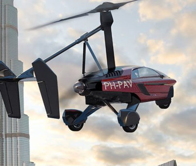 Compañía holandesa presenta primer auto volador