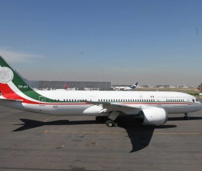 Avión presidencial, de regreso a México