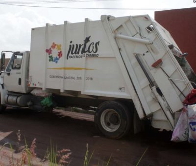 Por estar más lejos, comunidades reciben menos servicios de recolección en Juventino