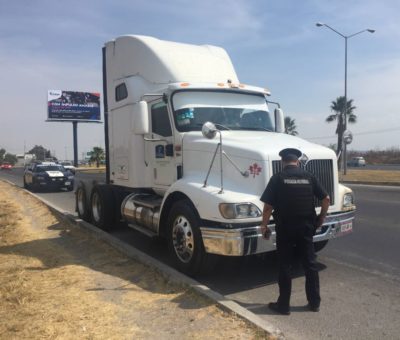 Encuentra Policía Municipal bodega con trailers robados 