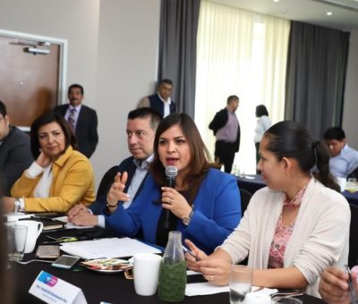 Alcaldesa Elvira Paniagua encabezó primera mesa de trabajo 2020 de la Red Guanajuatense de Municipios por la Salud