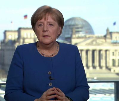 Crisis por COVID-19, la peor desde Segunda Guerra Mundial Merkel