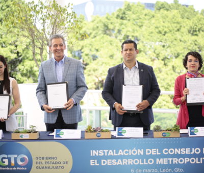 Impulsará Guanajuato el desarrollo de sus zonas metropolitanas