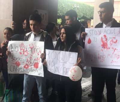 Estudiantes del Tecnológico de Roque exigen seguridad y justica