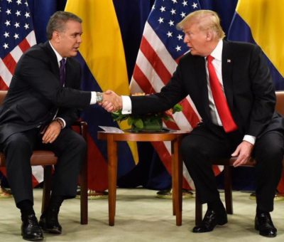 Trump y Duque abordan narcotráfico y Venezuela en la Casa Blanca