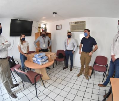 Recibe Gobierno Municipal de Guanajuato donativo de 4 mil cubrebocas para personal de seguridad