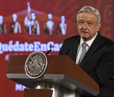 Caída del PIB, menor a la pronosticada, destaca López Obrador