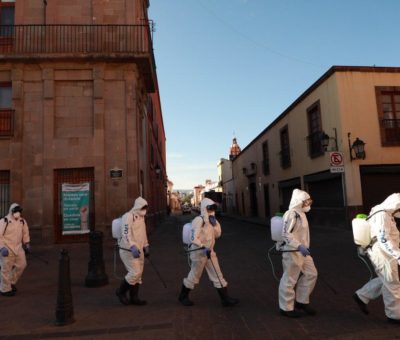Acusan a municipio de Querétaro de no pagar a integrantes de brigadas de sanitización