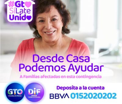 DIF invita a la población guanajuatense a sumarse a la campaña «Gro SÍ Late Unido»