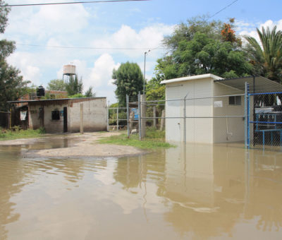 SDAyR realiza trabajos para prevenir inundaciones en zonas rurales