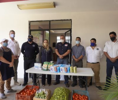 Seguridad Ciudadana aporta donativo para Cocinas Solidarias