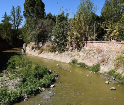 Apoyará CONAGUA a Apaseo el Grande para reforzamiento y desazolve del Río Querétaro.