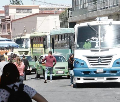 Unidades de transporte público en Celaya, trabajan sin seguro