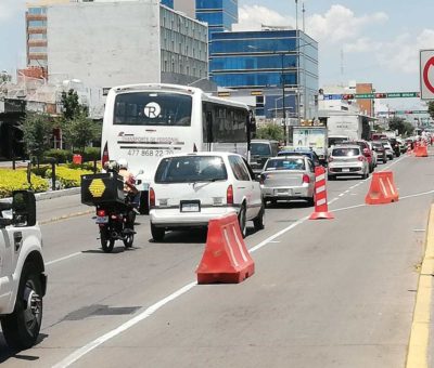 Arranca ciclovía de seis kilómetros en bulervard Adolfo López Mateos de León
