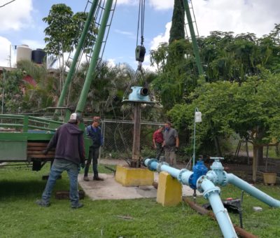 Falla pozo de agua en el Fovissste, JUMAPA inicia reparación