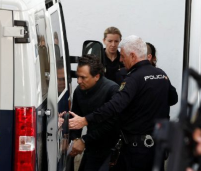 Emilio Lozoya sale de prisión de Madrid para tomar un vuelo con rumbo a México