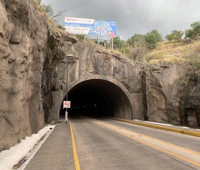 Terminan rehabilitación del túnel Diego Rivera en Guanajuato Capital