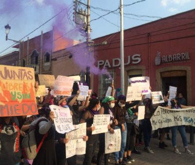 Tras protestar por justicia por actos violentos, Policía de León violenta y detiene a 25 mujeres