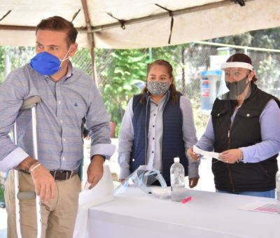 Alcalde de Guanajuato Capital supervisa las entregas de los «Apoyos Solidarios»