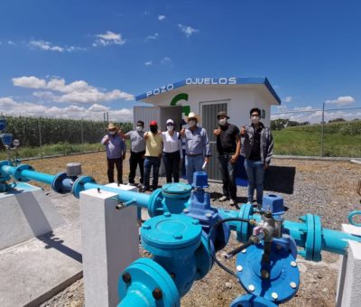 Mejoran servicio de agua potable en la comunidad de Ojuelos en Salvatierra