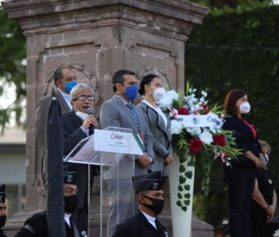 Autoridades Celayenses conmemoran el 210 Aniversario de la Toma de la Alhóndiga de Granaditas