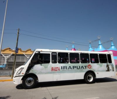 Servicio de transporte público en Irapuato vuelve a la normalidad