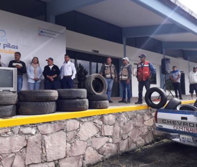 Municipio de Silao invita a la campaña de Acopio de Neumáticos fuera de Uso y Acopio de Electrónicos