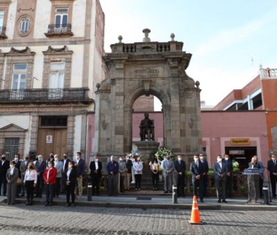 Conmemoran el 261 aniversario del Natalicio de Francisco Eduardo Tresguerras en Celaya