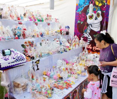 Feria del Alfeñique de Cortazar cuenta con las medidas de prevención sanitaria