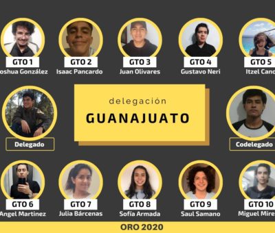 Estudiantes Guanajuatenses obtienen medallas en la Olimpiada Mexicana de Matemáticas Región Occidente