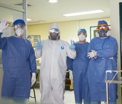 IMSS Guanajuato protege a sus trabajadoras y trabajadores y fuerzas aéreas con personal con personal por emergencia sanitaria por Covid-19