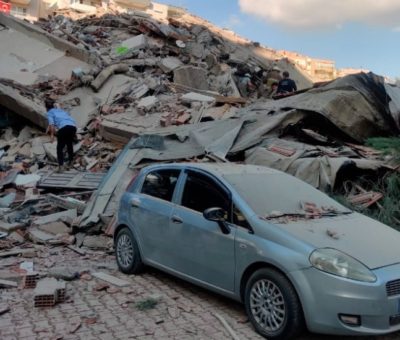 Al menos cuatro muertos y 152 heridos tras terremoto en Esmirna, Turquía